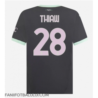 AC Milan Malick Thiaw #28 Tricou Fotbal Replică 2024-25 Barbati Treilea
